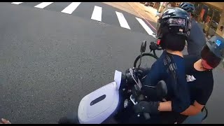 機車二段式左轉最安心 騎車靠右最放心