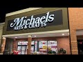 Michaels Arts & Crafts Store Tour 🎭🧶😍 They already prepared for Valentine’s Day & Easter 🐣