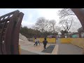 super slide in taoranting park beijing china 4k ⛅️🇨🇳北京陶然亭公园大雪山滑梯