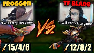 TF Blade Jax vs Froggen Anivia, Who can Carry HARDER in Challenger?