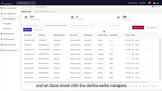Walkthrough video: Device management subtitle