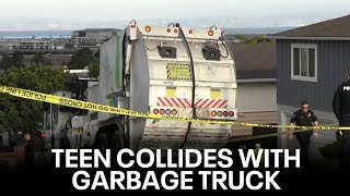 San Bruno teen severely injured in collision with garbage truck | KTVU