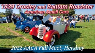 1939 Crosley and Bantam Roadster American Small Cars  2022 AACA Fall Meet, Hershey