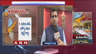 Chittoor District Collector PS Pradyumna Face To Face Over AP Polling Arrangements | ABN Telugu