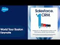 How CRM + AI + Data + Trust is Making History | Salesforce World Tour Boston 2024