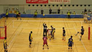 公式練習 愛知県｜愛知県 - 長野県 準決勝 少年男子10月9日(日)第77回国体 Volleyball  バレーボール