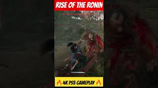 RISE OF THE RONIN PS5 MONSTER FIGHT COMBOS 4K GAMEPLAY 🔥 #gaming #ps5