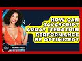 How Can JavaScript Array Iteration Performance Be Optimized? - JavaScript Toolkit