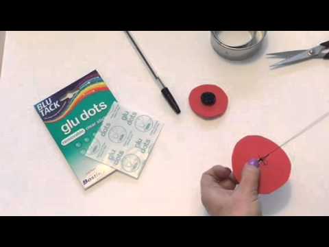 Tutorial: Remembrance Poppy Pin Tutorial: Remembrance Poppy Pin