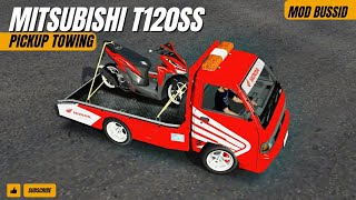 MITSUBISHI T120ss PICKUP TOWING MOTOR HONDA VARIO | MOD BUSSID SUPER DETAIL