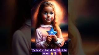 twinkle twinkle little star ✨🌟😘😘 kids rhymes #kids #shorts #rhymes #cute #youtubeshorts #cartoon