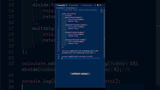 JavaScript: Method Chaining using calculator | #shorts #coding #javascript @DevShortsCuts