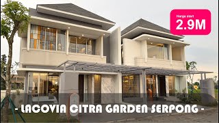 Cluster Fontis Lacovia Citra Garden Serpong Tipe 8x15 Tour Show Unit