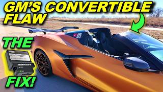 Fixing GM's Flaw on the C8 Corvette Convertible with THIS!