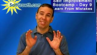 Learning from Mistakes - Self Improvement Bootcamp - Day 9