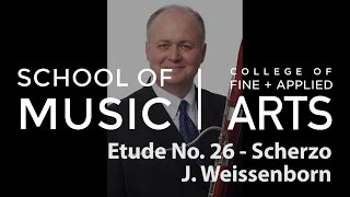 Professor Tim McGovern: ILMEA Bassoon - Etude No. 26 - Julius Weissenborn