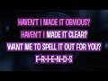 Friends (Karaoke Version) - Marshmello feat. Anne-Marie | TracksPlanet