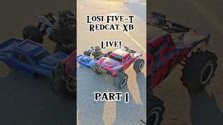 5ive-t x Rampage XB first rip Live!! pt.1 #rc #rcfun #2strokepower