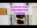 BJJ Elbow Pain: 3 strategies for tendinitis