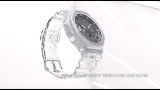 G-SHOCK GA-2100SKE:  Şeffaf ve Zamansız Stil