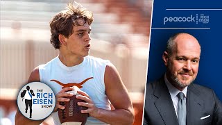 Rich Eisen Reacts to Arch Manning Committing to the Texas Longhorns | The Rich Eisen Show