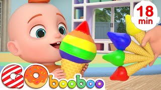 The Colors Song + More Nursery Rhymes & Kids Songs - GoBooBoo