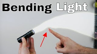 Is It Possible To Bend Light With Your Finger? The Light Bender Experiment