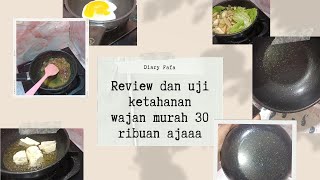 (watch in hd) REVIEW DAN UJI KETAHANAN WAJAN MURAH CALYPSO|PANCI 30RIBUAN by Fafa Arsh • Mamifaf