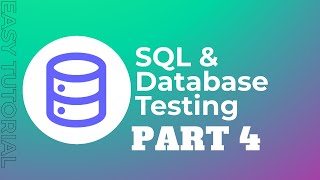 SQL and Database Testing Magnitia Part 4