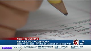 Why some Vt. schools don’t require homework