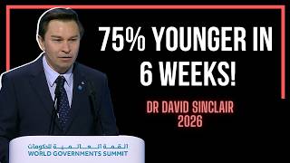 🔬Reverse Aging by 75% in 6 Weeks: Age Reversal Breakthrough by Dr David Sinclair 2026 #davidsinclair
