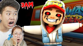 Đừng Chơi SUBWAY HORROR GAME Lúc 3 Giờ Sáng Như bqThanh & Ốc Gặp Gì Đáng Sợ !?
