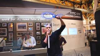 HTC bubble guy at CTIA 2012