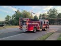 Fairfax County Fire & Rescue Department Engine 409 & Ambulance 409 Responding 6-29-2024