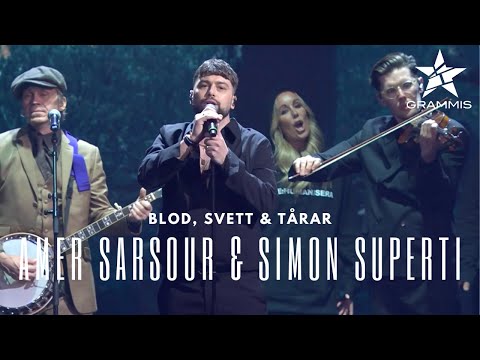 Amer Sarsour och Simon Superti – Blod, Svett & Tårar (Live Grammis 2024)