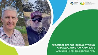 Practical tips for making, storing and allocating hay and silage