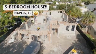 5-Bedroom Modern Home Construction in Naples, FL