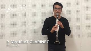 P.Mauriat Clarinet PCL-721 demo by clarinetist (Tanyawat Dilokkunanant)