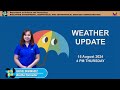 Public Weather Forecast issued at 4PM | August 15 2024 - Thursday