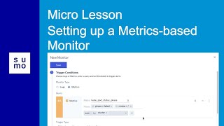 Microlesson: Setting up a Metrics-based Monitor for Kubernetes