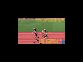 2022年度　第1回県記録会 兼 国体予選　男子　中学　100m 予選　1組　1位　楠田　大翔 西浦上 11.57 q