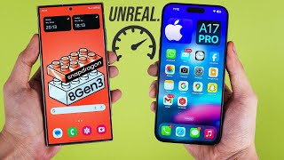 Samsung Galaxy S24 Ultra vs iPhone 15 Pro Max - Speed Test (WOW)