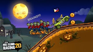 Hill Climb Racing 2 - The Zombie Chase Event - Gameplay HD