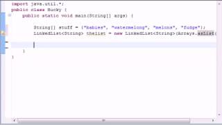 08 Intermediate Java Tutorial 8 Converting Lists to Arrays