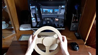 How to make a gaming wheel for pc with mouse?