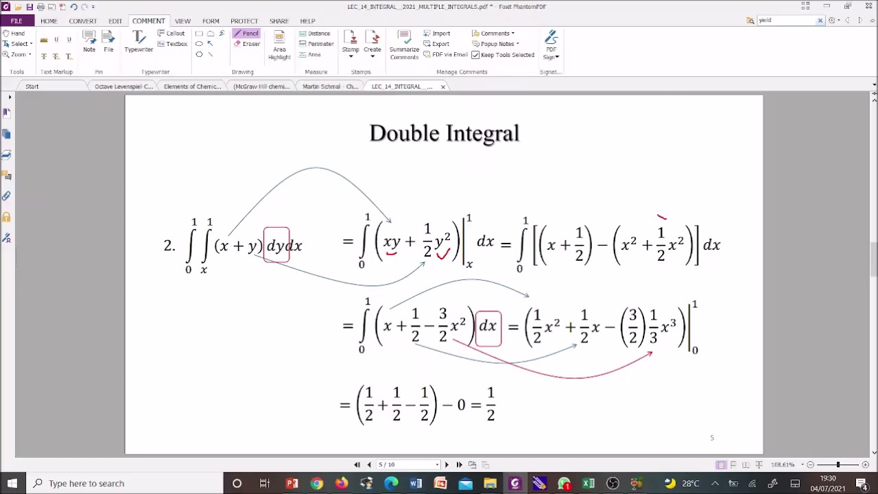 Lec 14 Multiple Integral Youtube