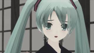 【初音ミクV4X】掛け軸の女【オリジナル曲MMD-PV】