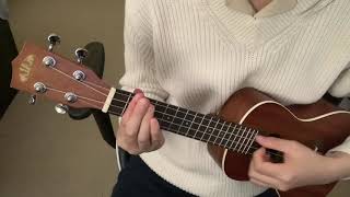 意外 (cover 陈雪燃/叶炫清) #你是我的城池营垒 #ukulele