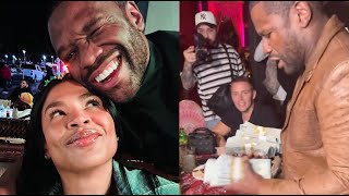 Floyd Mayweather Brings Out The BANDZ To Impress Nia Long At His 48th B Day Celebration