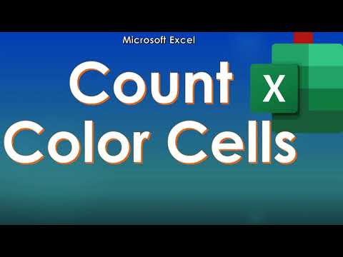 How to Count Colored Cells in Excel  Background Color of Cells